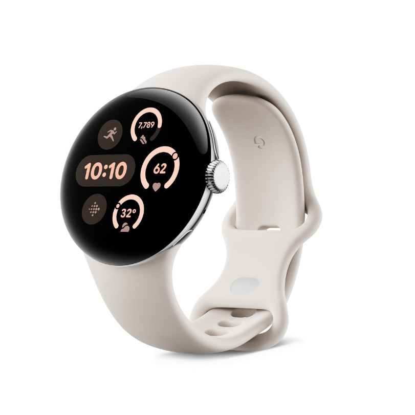 Google Pixel Watch - Montre Connectée Élégante avec Fitbit Intégré
